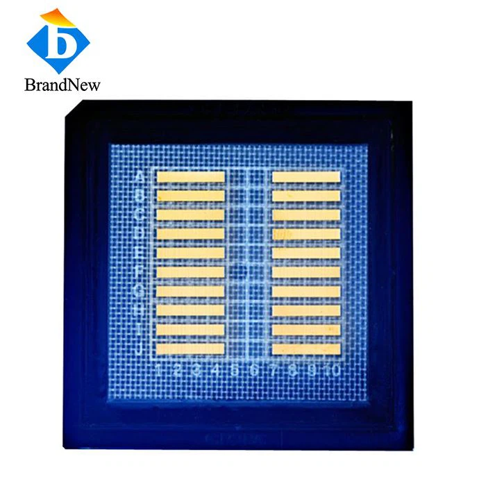 Lieljaudas 100 W 980 nm diodes viena emitētāja lāzera stieņa mikroshēmas pusvadītāju izstrādājums